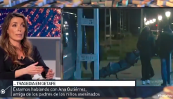 Ana Isabel Gutiérrez en Telemadrid. Tragedia en Getafe